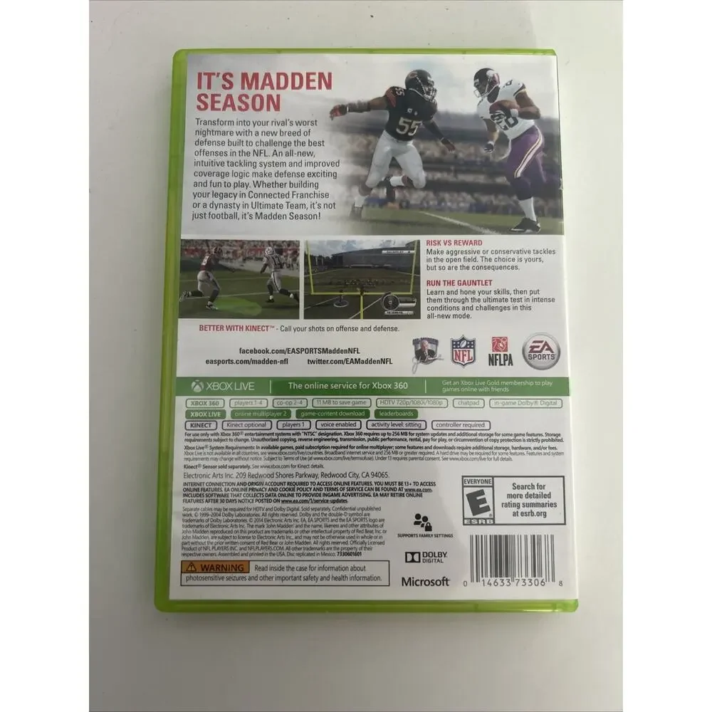 Madden NFL 15 - Microsoft Xbox 360